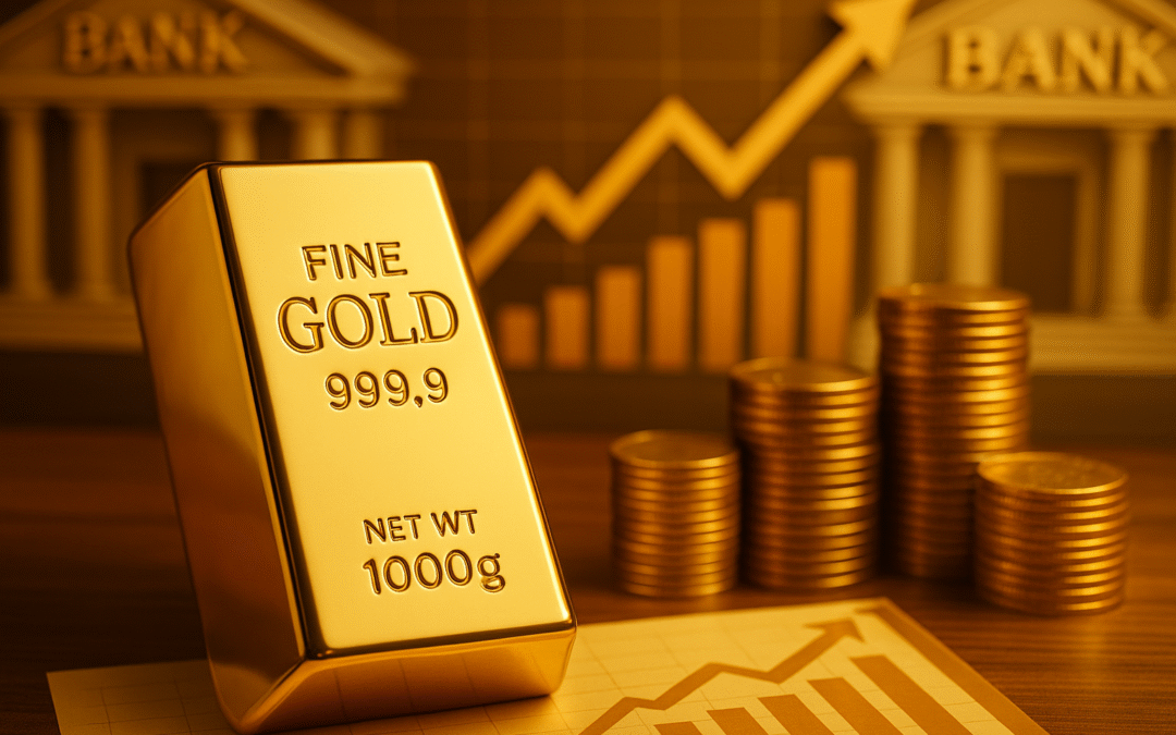 El pánico comercial impulsa las ganancias de los bancos en el comercio de oro 