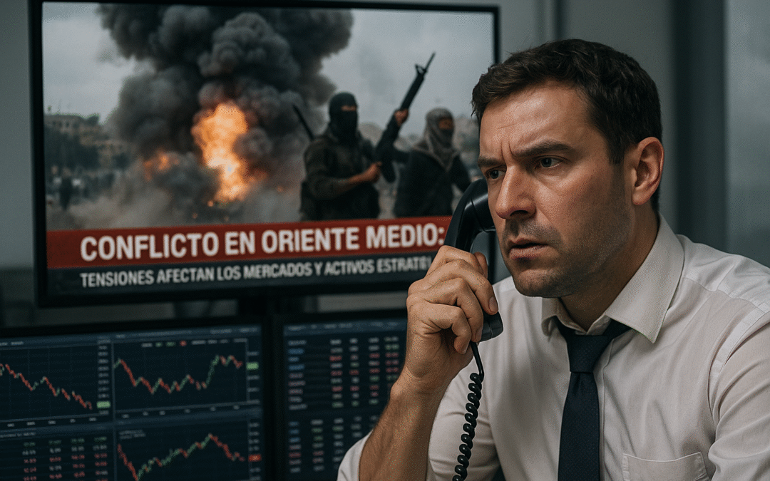 Conflicto en Oriente Medio: tensiones afectan los mercados y activos estratégico
