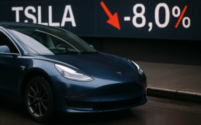 Tesla se desploma un 8 % tras anuncio político de Elon Musk; Trump califica la idea de “ridícula”