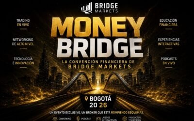 Meta descripción: Money Bridge Bogotá 2026 es la convención financiera oficial de Bridge Markets. Trading en vivo, networking, tecnología financiera y educación para traders e inversionistas en un solo evento.