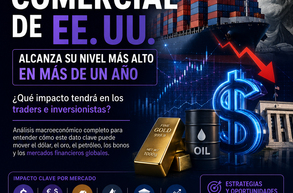Deficit Comercial de Estados Unidos: ¿Cómo impactará al dólar, el oro y las oportunidades de inversión en Forex? 